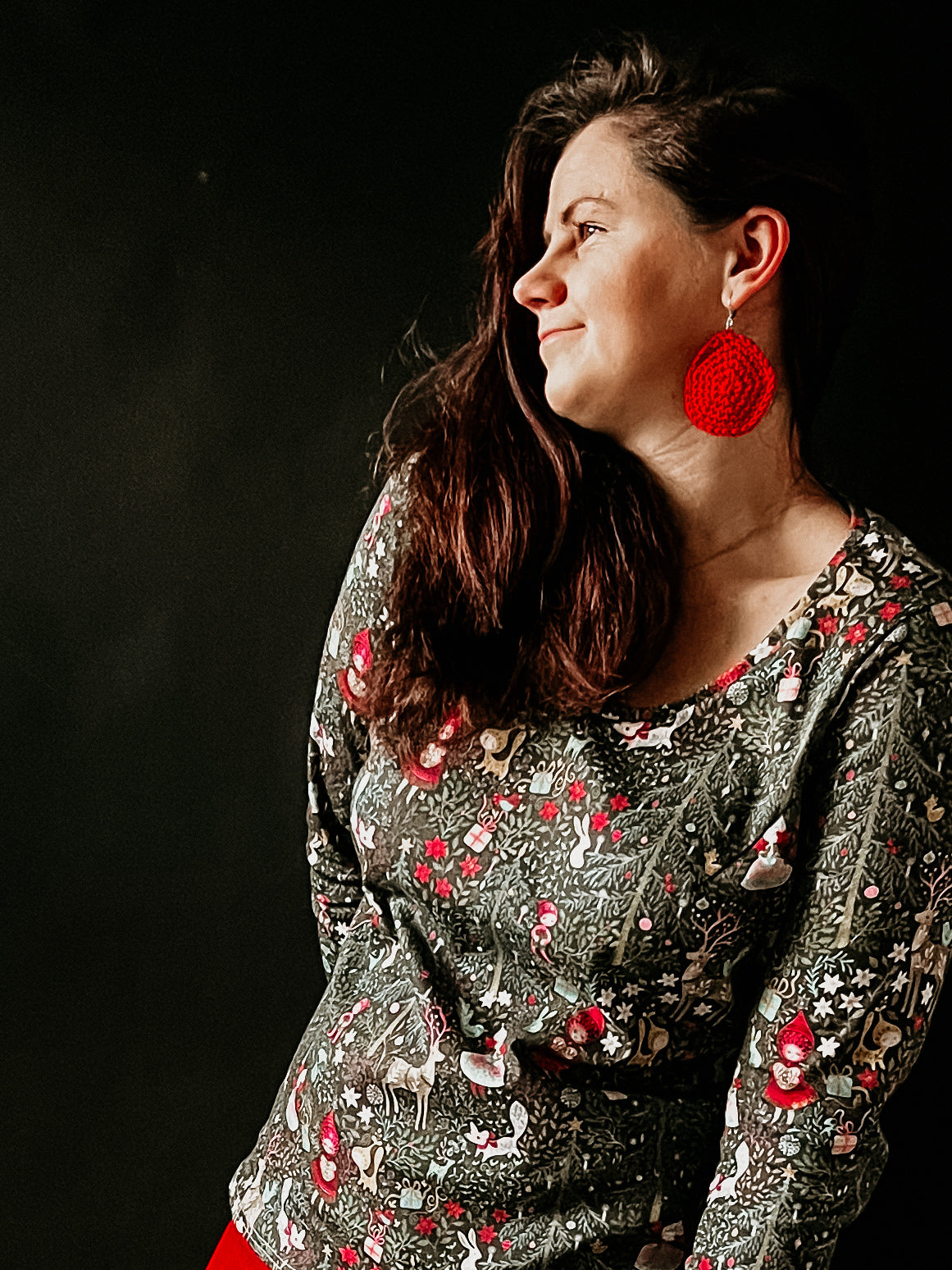 Dámské tričko s dlouhým rukávem "LARRY" XS 4XL - PDF střih