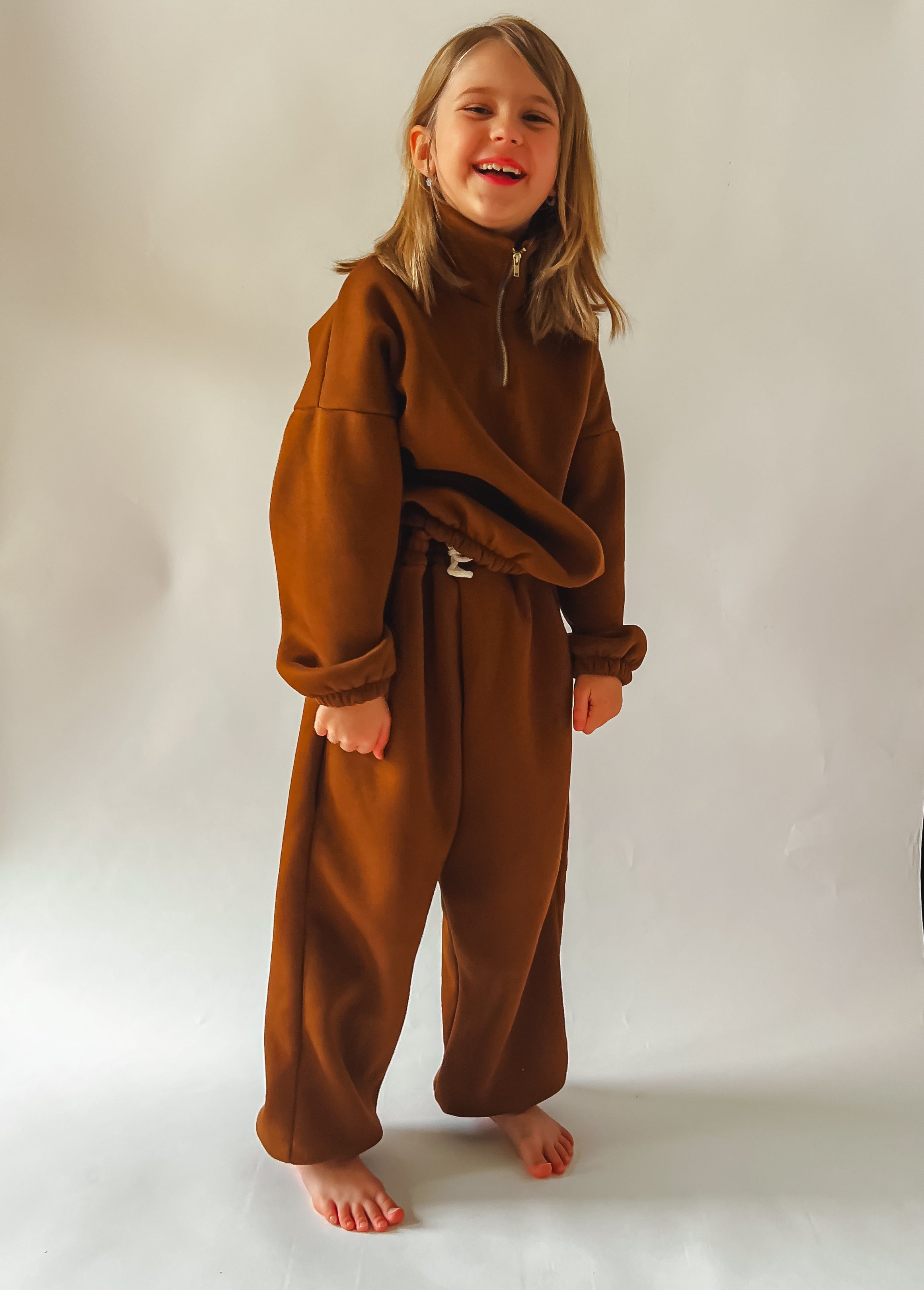 střih na teplákovou soupravu pro děti