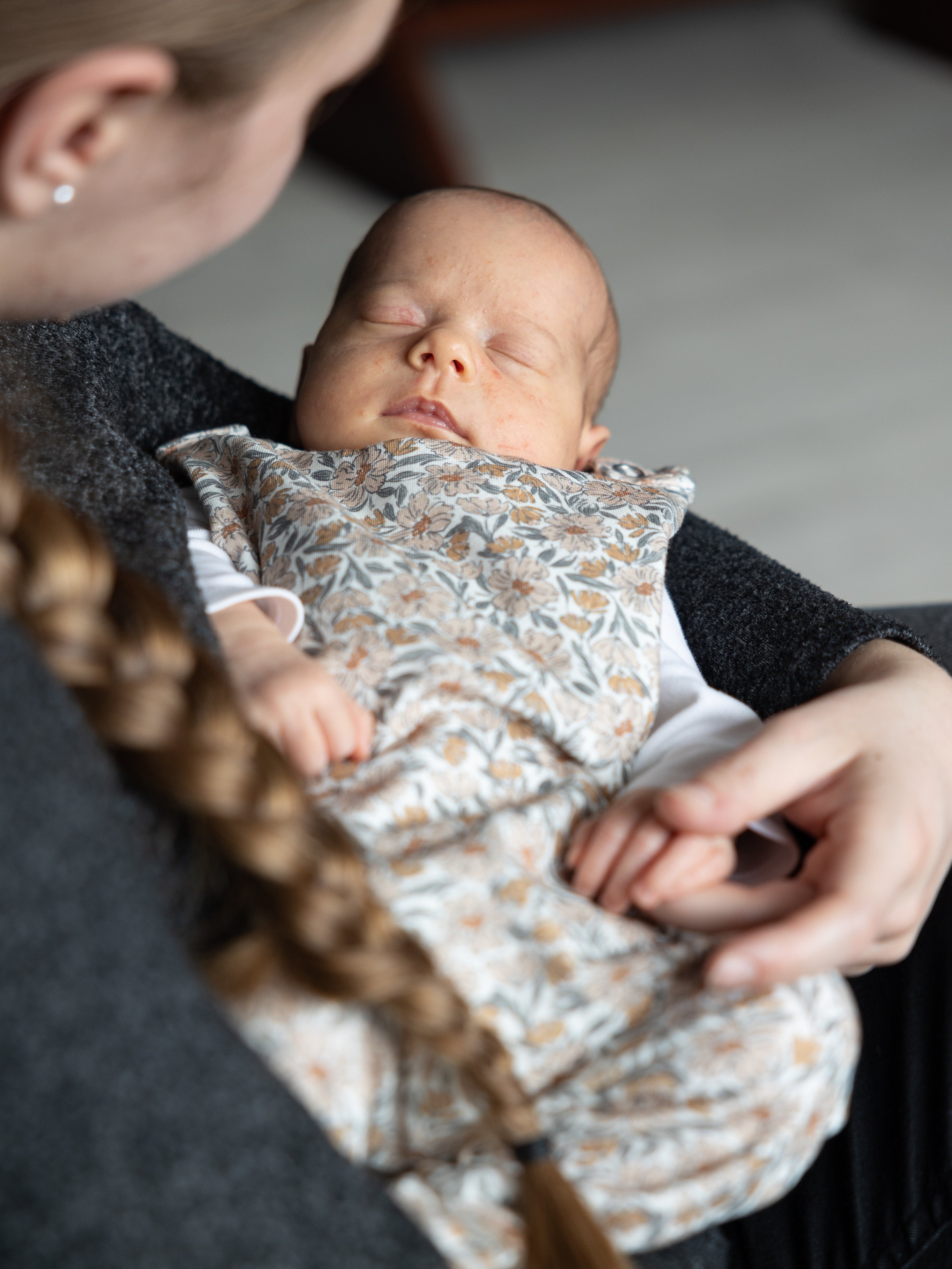 Dětské dupačky na druky s tlapičkami "Emily" 50 - 80 - PDF střih