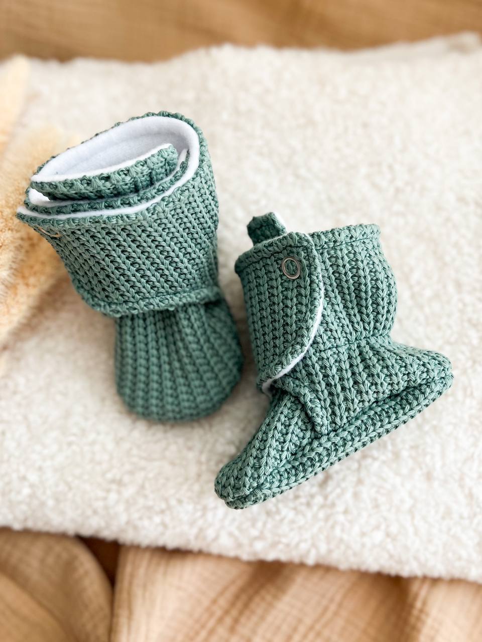 Capáčky pro miminko "Mimi" - PDF střih, fotonávod, video - vel. 0-2 roky