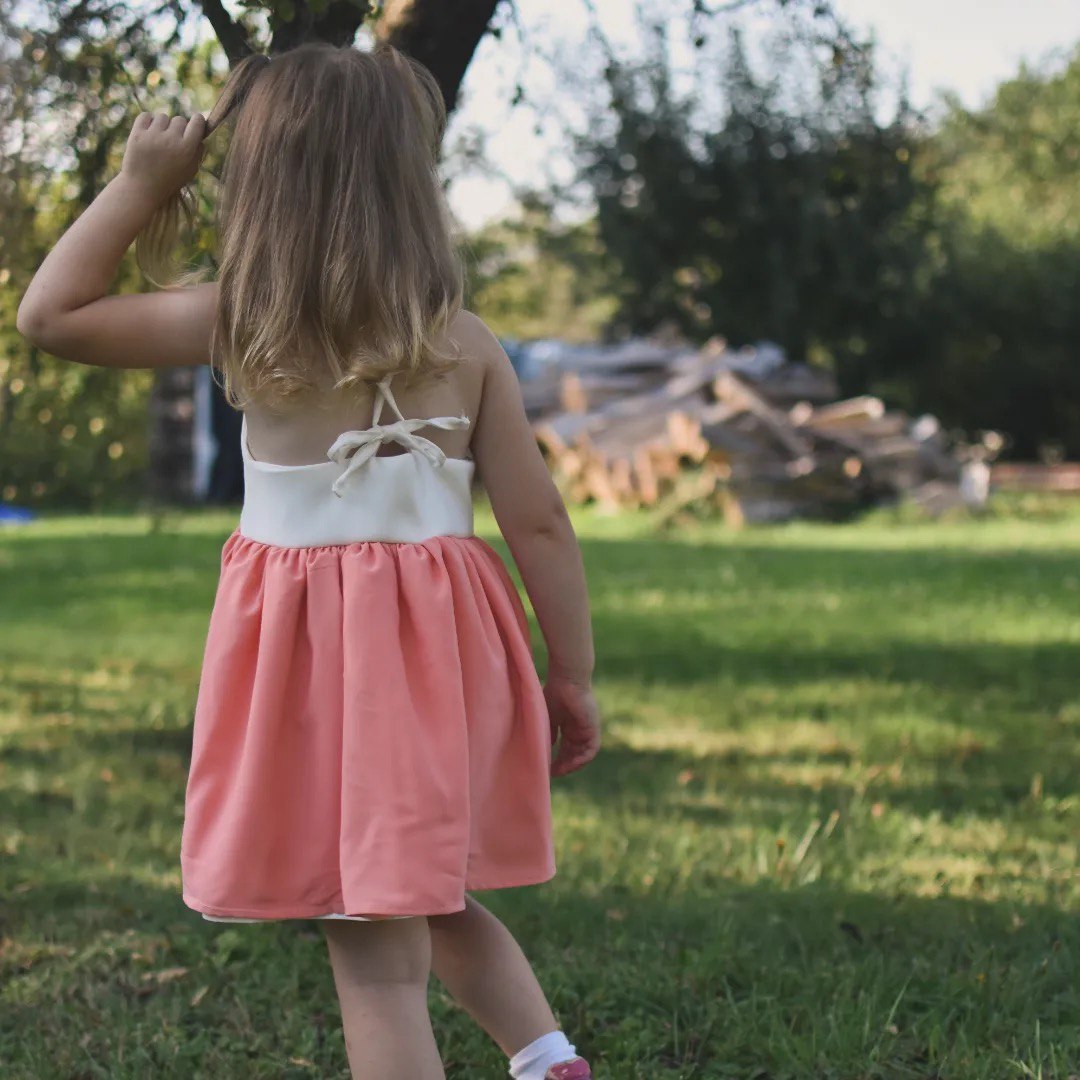 Dětské narozeninové šaty "Megan" 62 - 128 - PDF střih