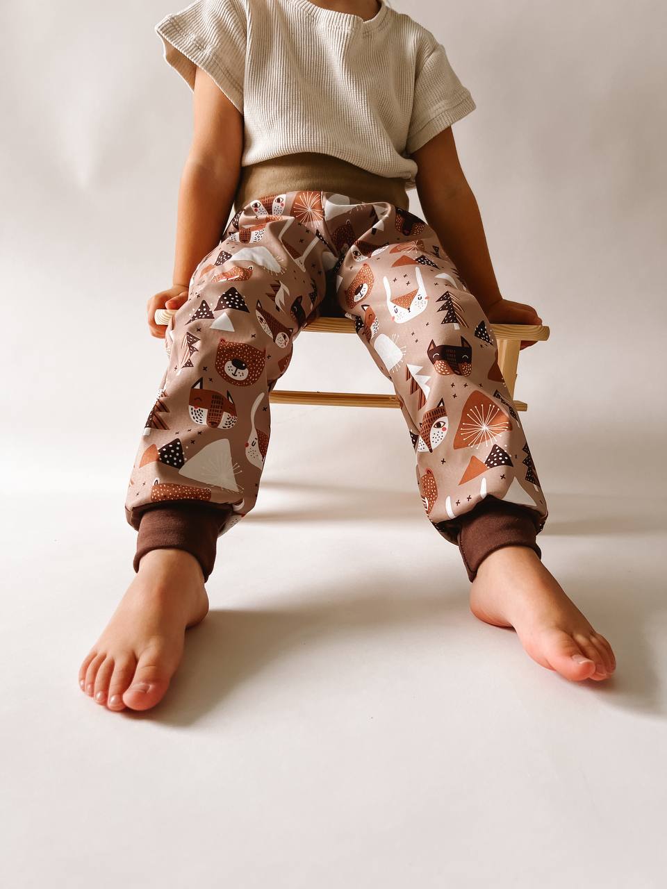 Softshellové kalhoty EASY pro začátečníky - jednoduchý PDF střih 62-134