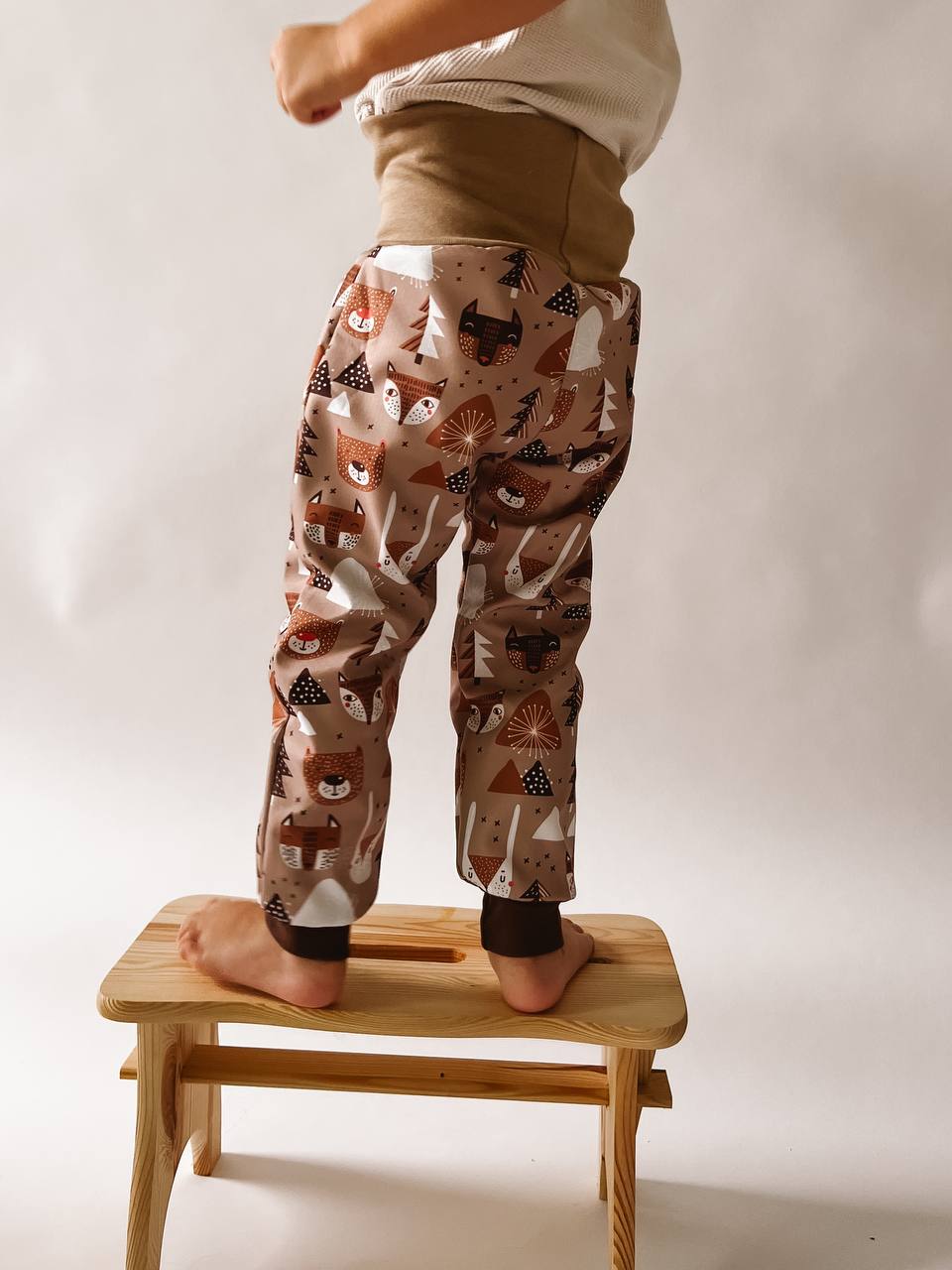 Softshellové kalhoty EASY pro začátečníky - jednoduchý PDF střih 62-134