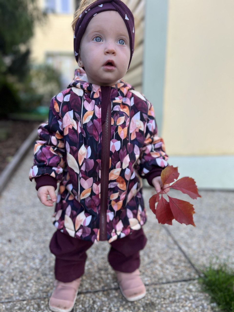 Papírový střih na dětskou softshellovou bundu "EASY" - 80-152