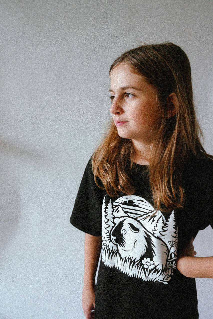 PDF střih na dětské moderní tričko s krátkým rukávem "BOY"- 98-164