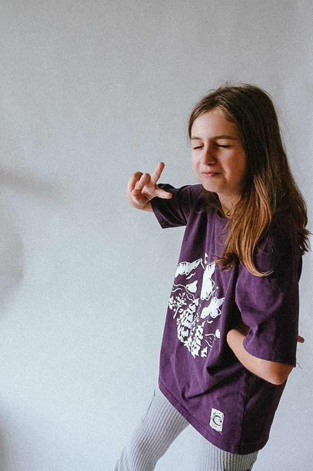 PDF střih na dětské moderní tričko s krátkým rukávem "BOY"- 98-164