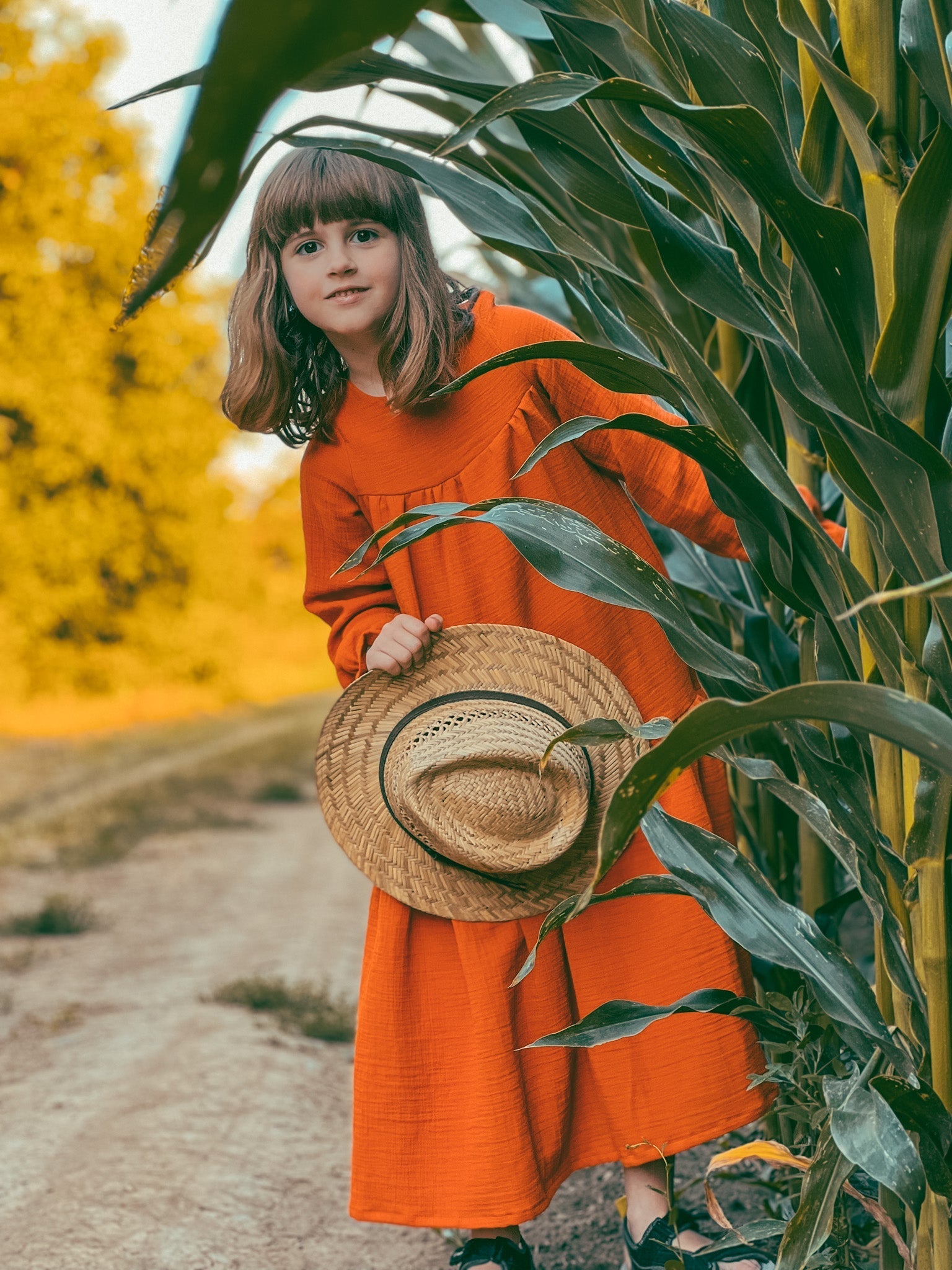 Střih na dětské mušelínové šaty "Romance" - 80 - 134 - Šibabi.cz