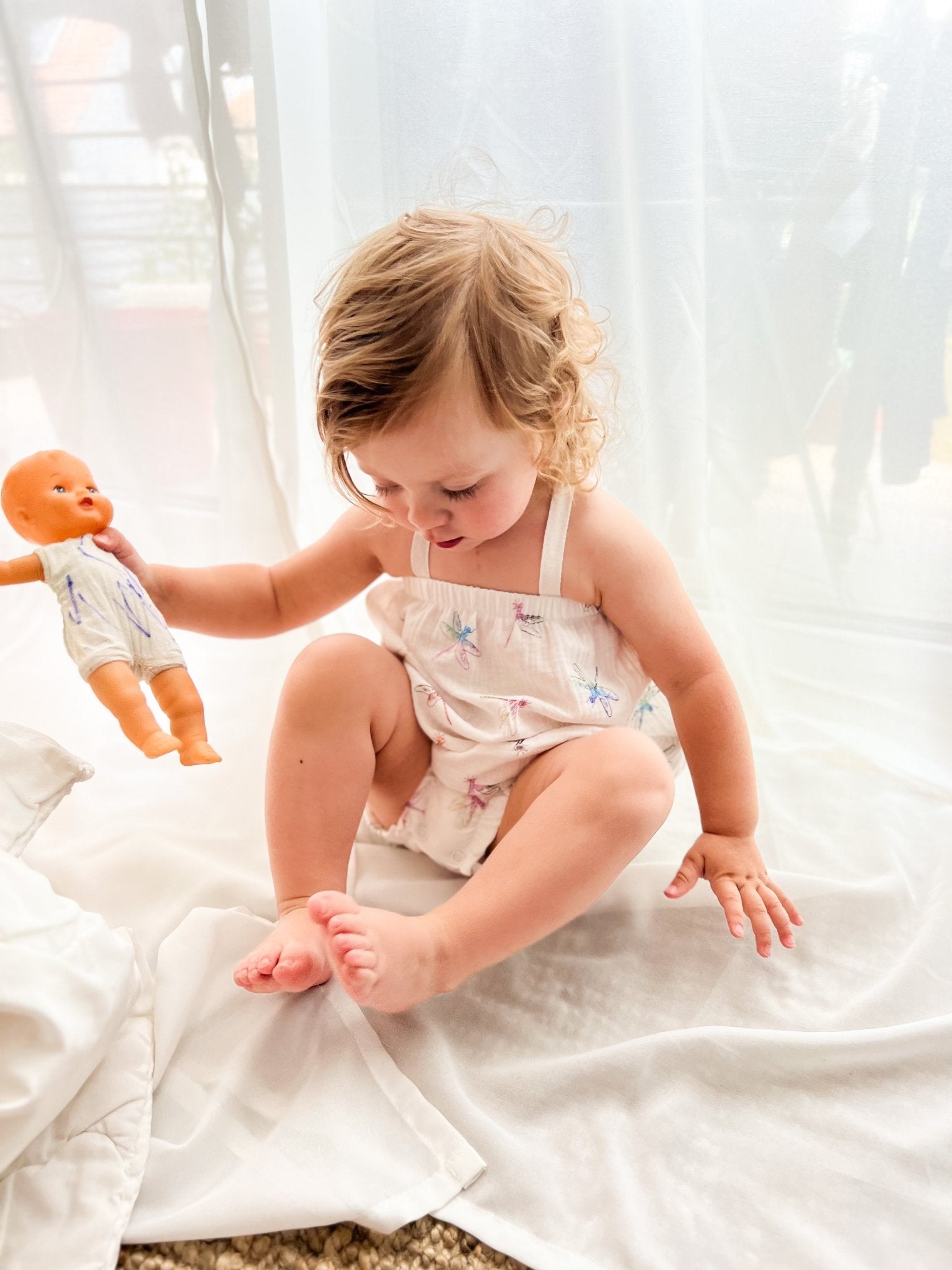 Střih na letní dětský overal "Rozi" - Šibabi.cz