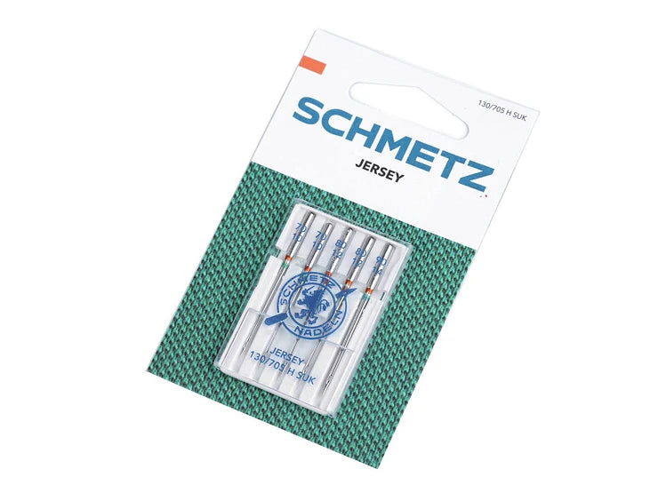 Strojové jehly Schmetz pro domácí stroje - Jersey 70,80,90 na kartě