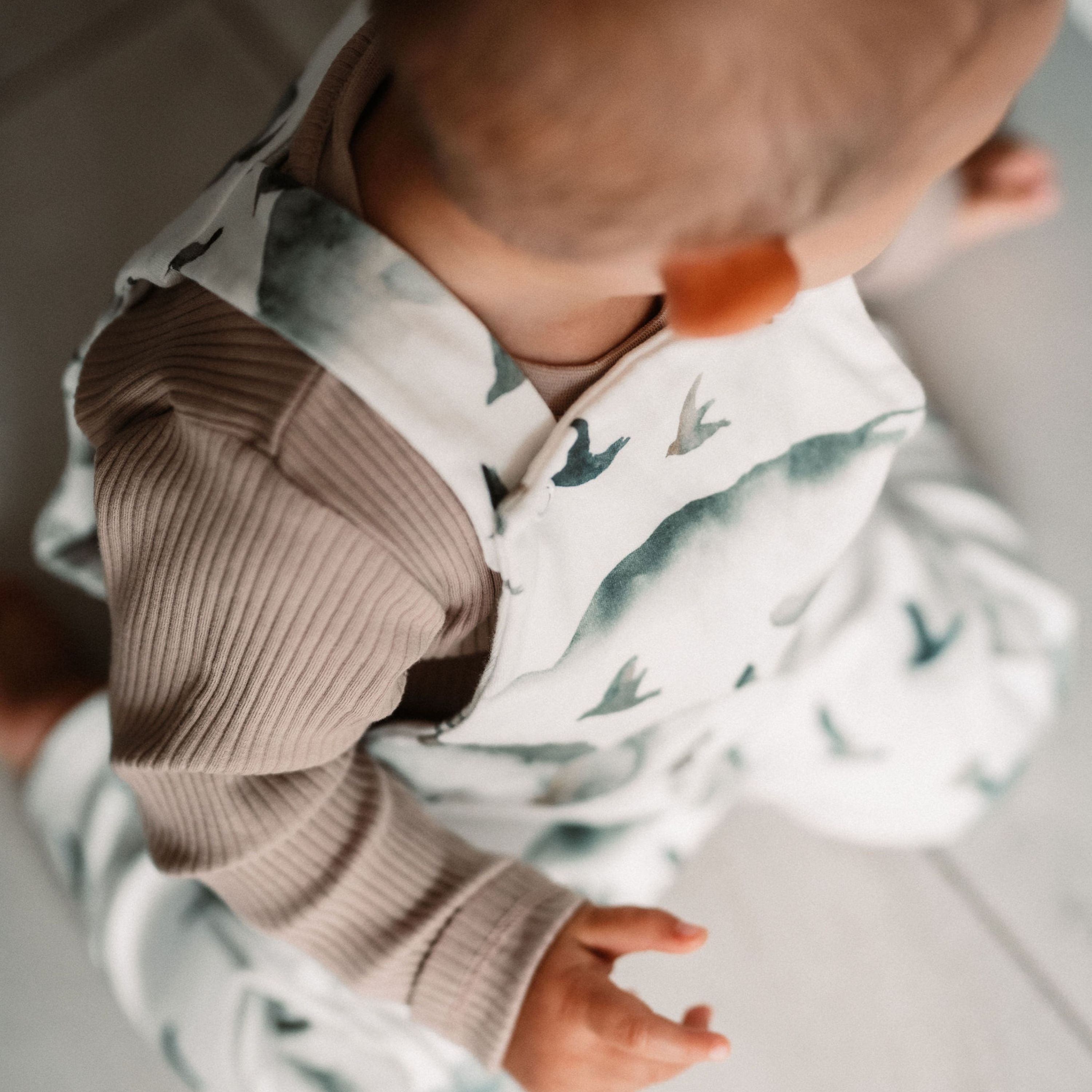 Papírový střih na dětské lacláčky "Charleston" - 50 - 92