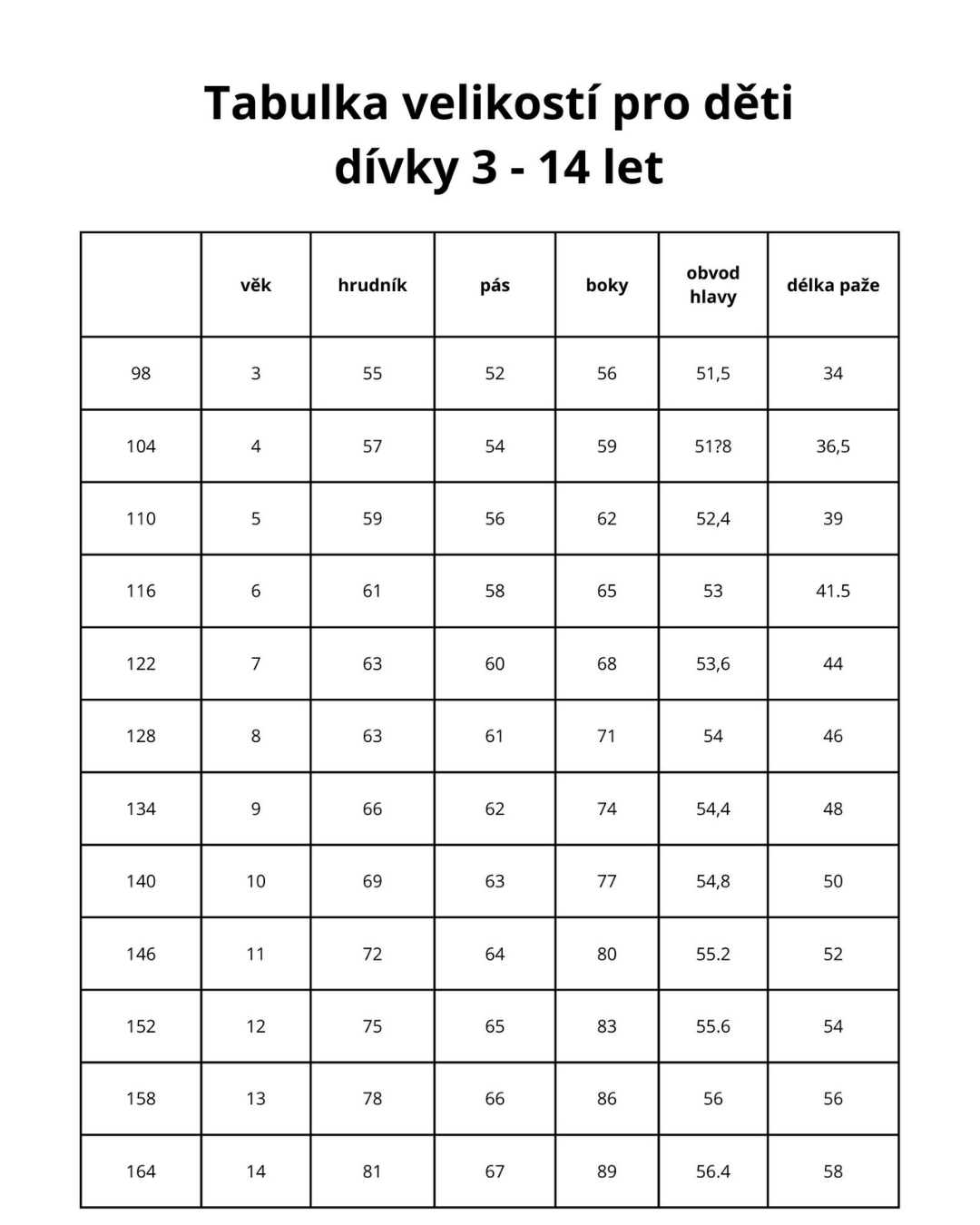 PDF střih na dětské legíny s nápletem na nohavicích "Chandler", 98 - 164