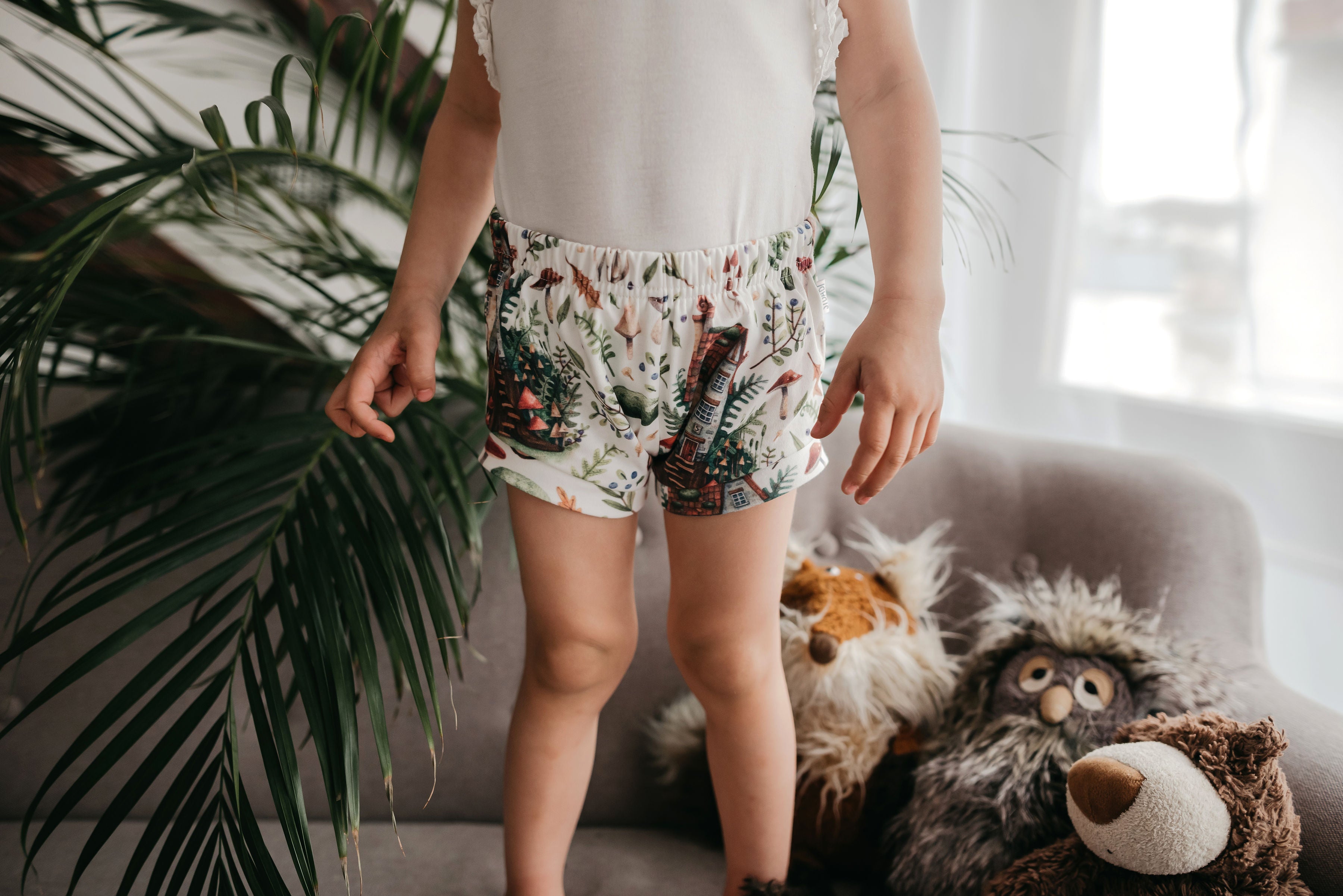 PDF střih na dětské šortky s náplety do gumy "Reno" 56 - 134