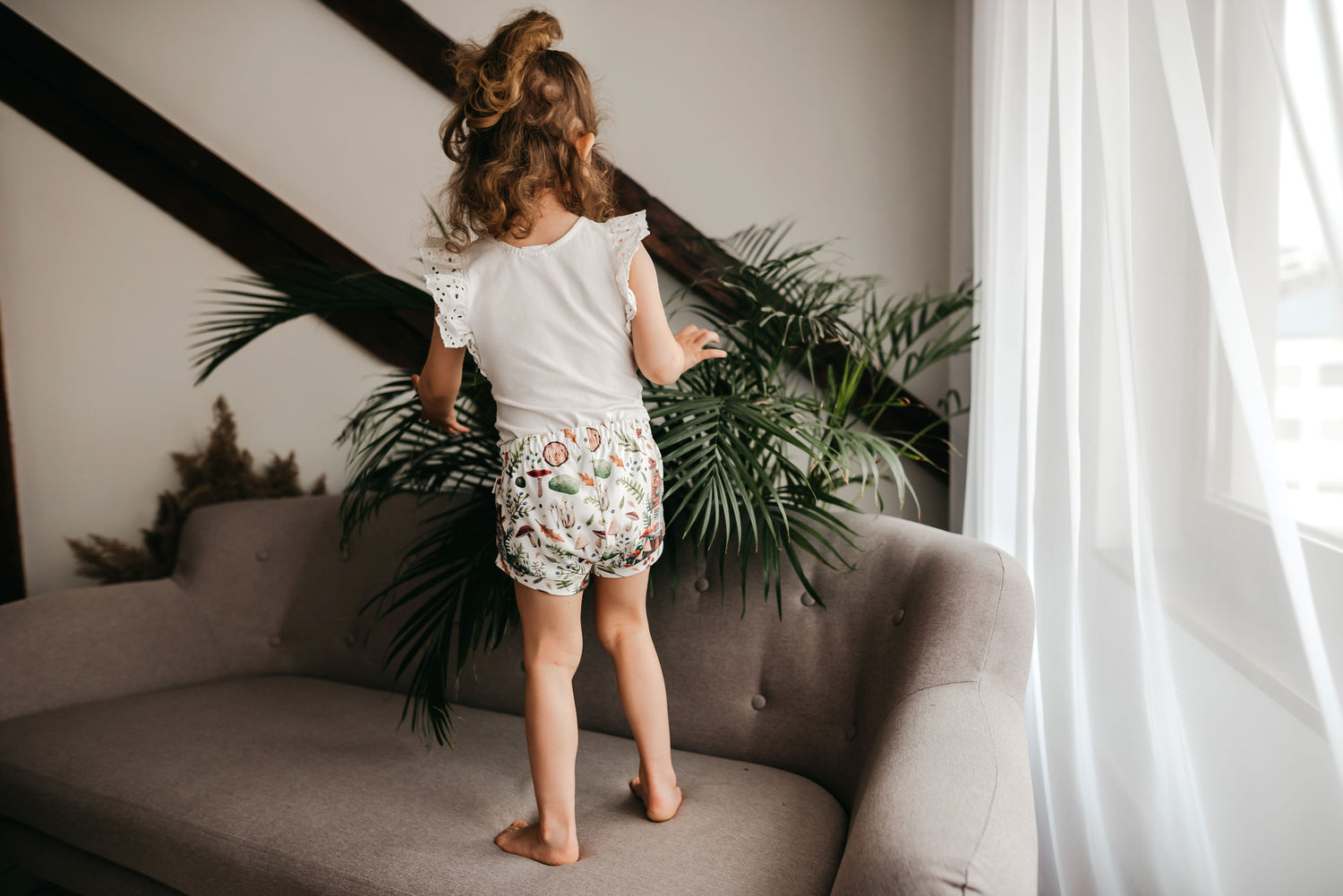 PDF střih na dětské šortky s náplety do gumy "Reno" 56 - 134