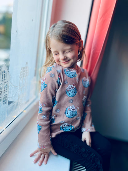 Střih na dětské tričko regular fit