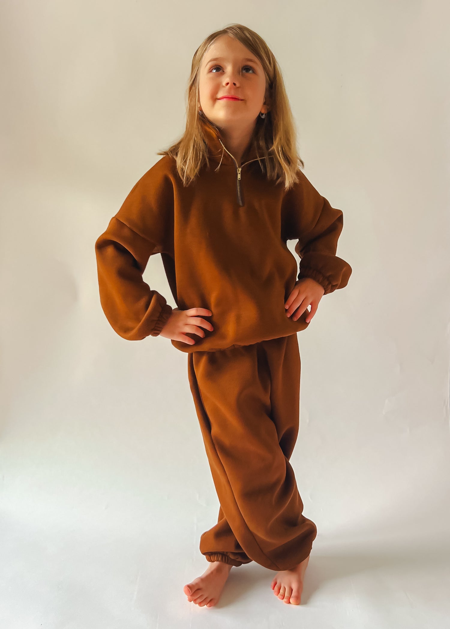 PDF střih na dětské oversized tepláky s kapsami "Play" - 98 - 164