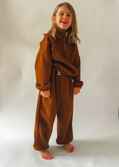 PDF střih na dětské oversized tepláky s kapsami "Play" - 98 - 164