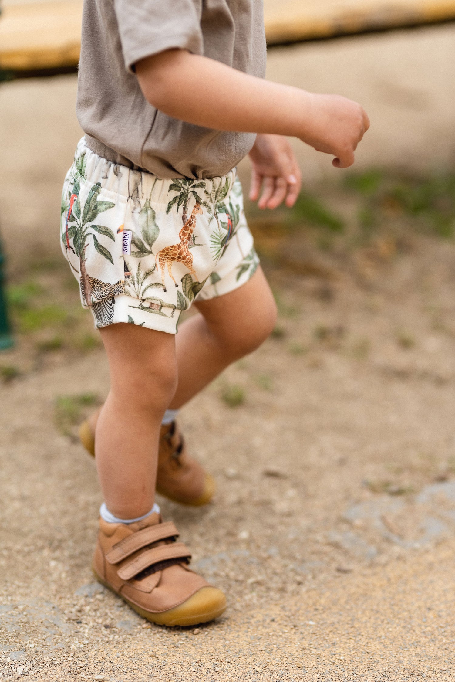 PDF střih na dětské šortky s náplety do gumy "Reno" 56 - 134