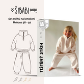 Střih na dětskou teplákovku Play