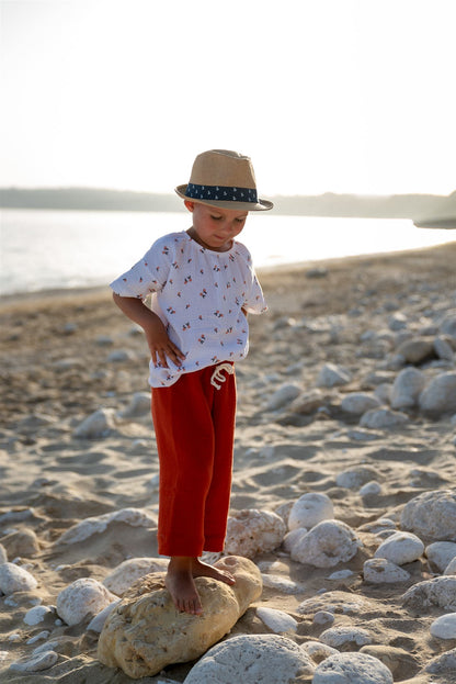 Dětské bermudy na léto "Sun" - PDF střih