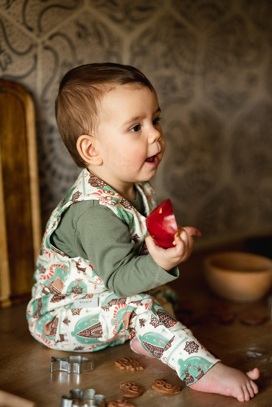 Papírový střih na dětský romper "Olli" - 62 - 92