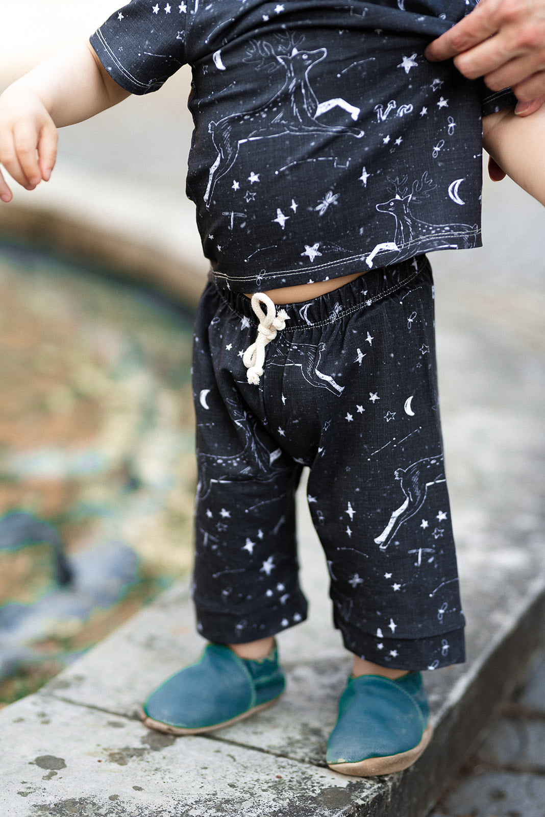 Dětské bermudy na léto "Sun" - PDF střih