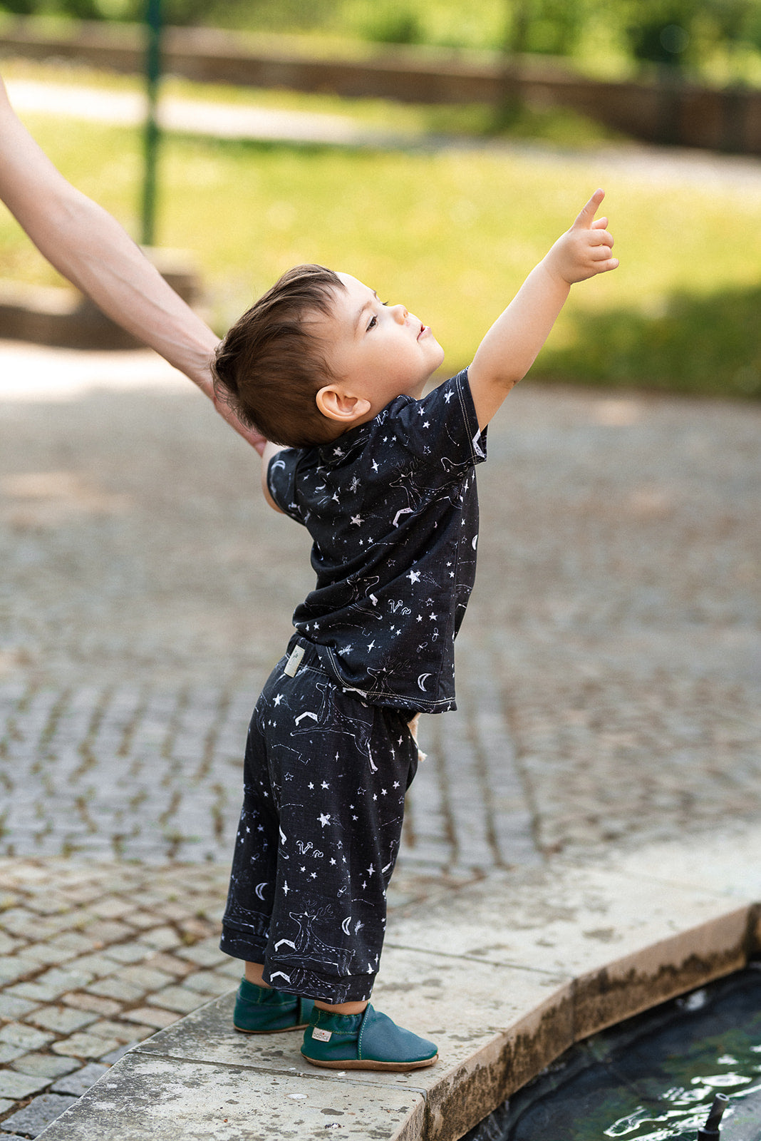 Dětské bermudy na léto "Sun" - PDF střih