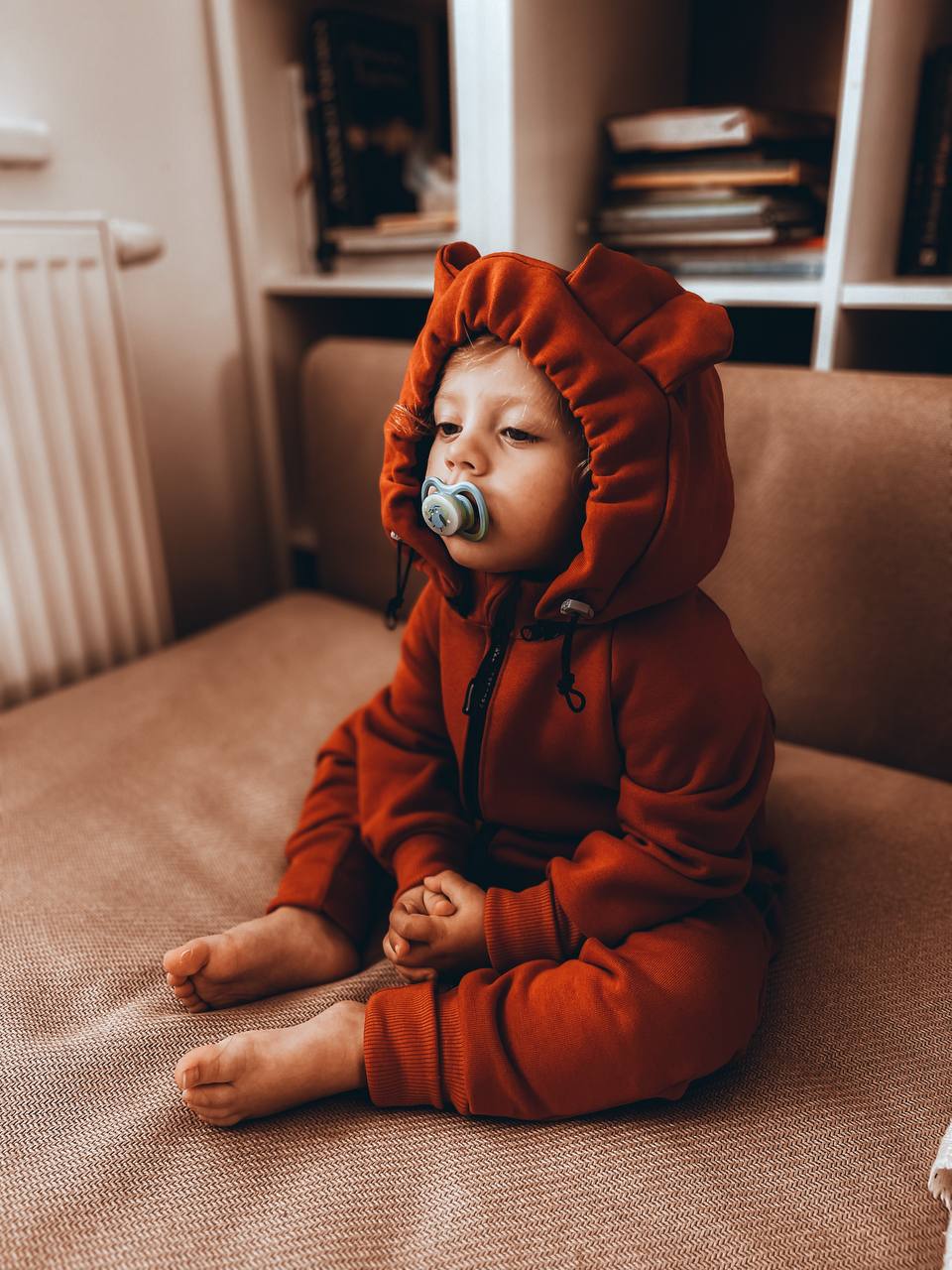 Dětský overal s kapucí a oušky "New York" - PDF střih, fotonávod a video