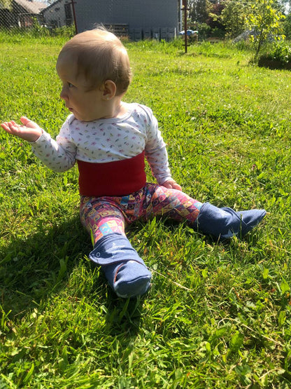 Capáčky pro miminko "Mimi" - PDF střih, fotonávod, video - vel. 0-2 roky