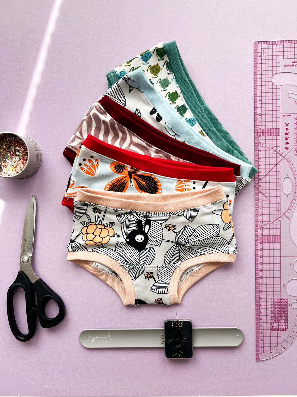 Grace girls classic underwear pattern