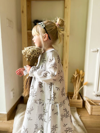 Dětské šaty nejen z mušelínu "Romance" 80 - 134 - PDF střih