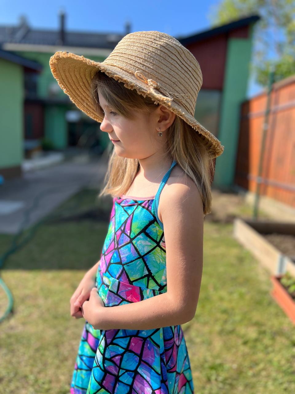 Dívčí šaty na zavazování s odhalenými zády "Molly" 74 - 164 - PDF střih