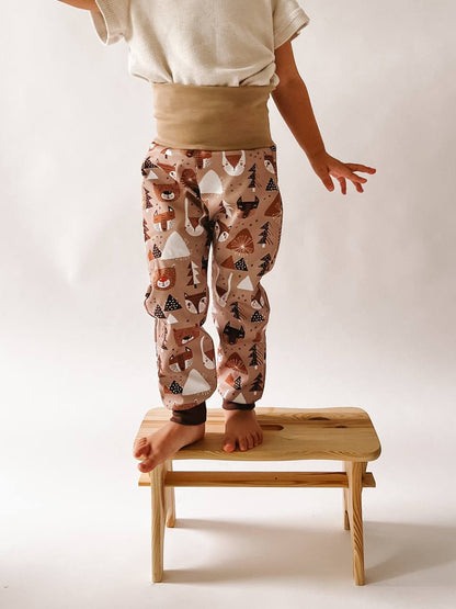 Softshellové kalhoty EASY pro začátečníky - jednoduchý PDF střih 62-134