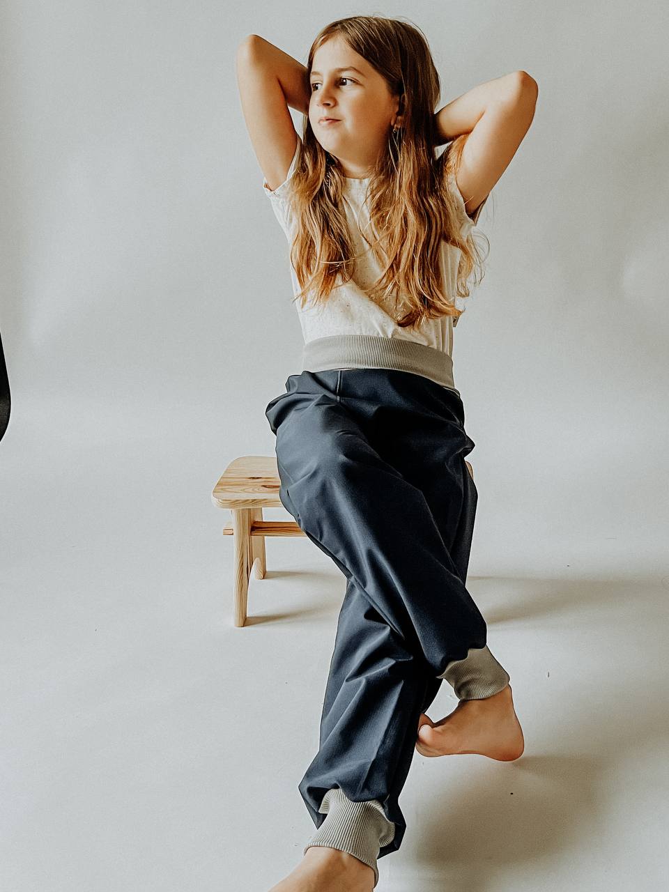 Softshellové kalhoty EASY pro začátečníky - jednoduchý PDF střih 62-134