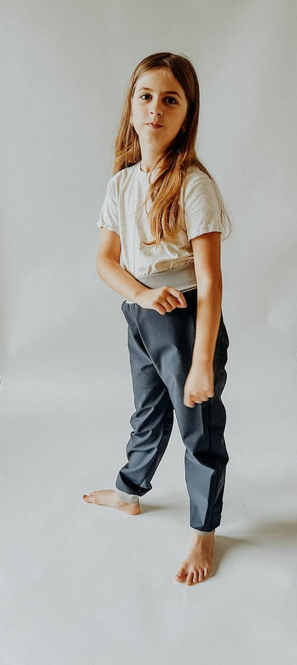 Softshellové kalhoty EASY pro začátečníky - jednoduchý PDF střih 62-134