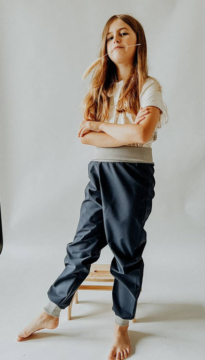 Softshellové kalhoty EASY pro začátečníky - jednoduchý PDF střih 62-134