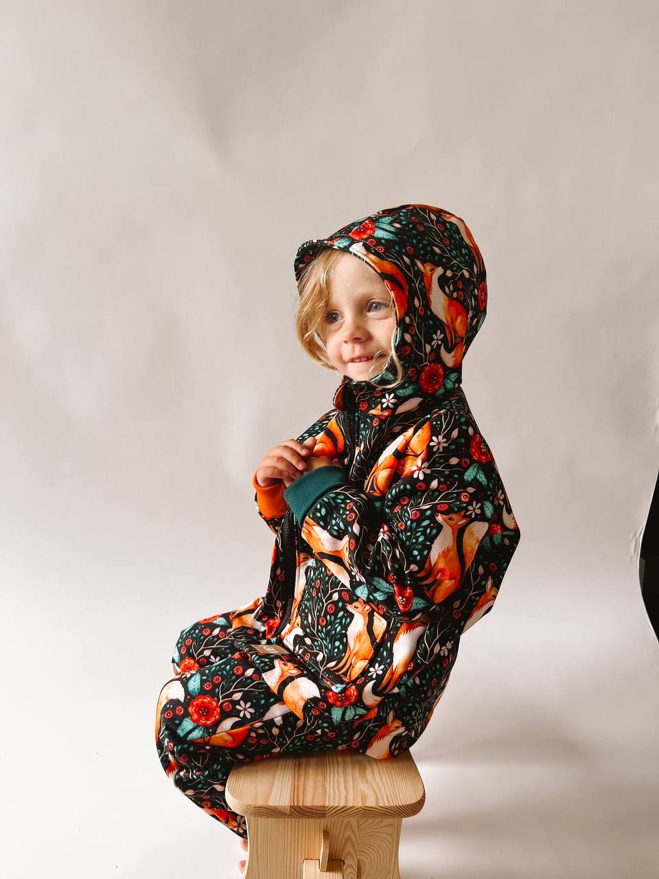 Dětská softshellová bunda vhodná pro začínající "EASY" 80 - 152 - PDF střih