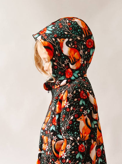 Papírový střih na dětskou softshellovou bundu "EASY" - 80-152