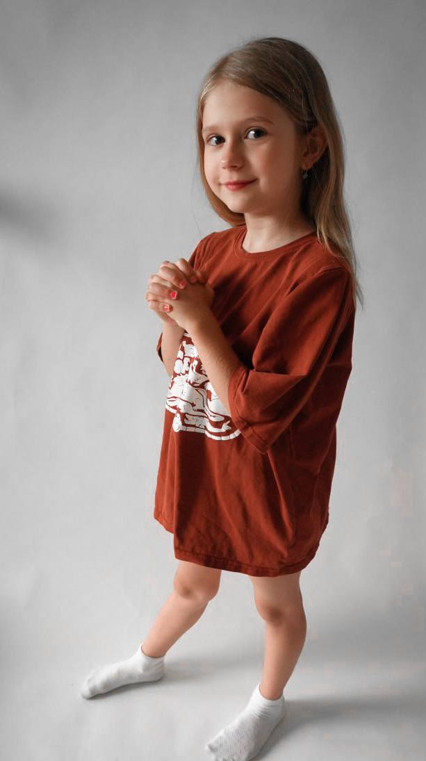 PDF střih na dětské moderní tričko s krátkým rukávem "BOY" - 56 - 92