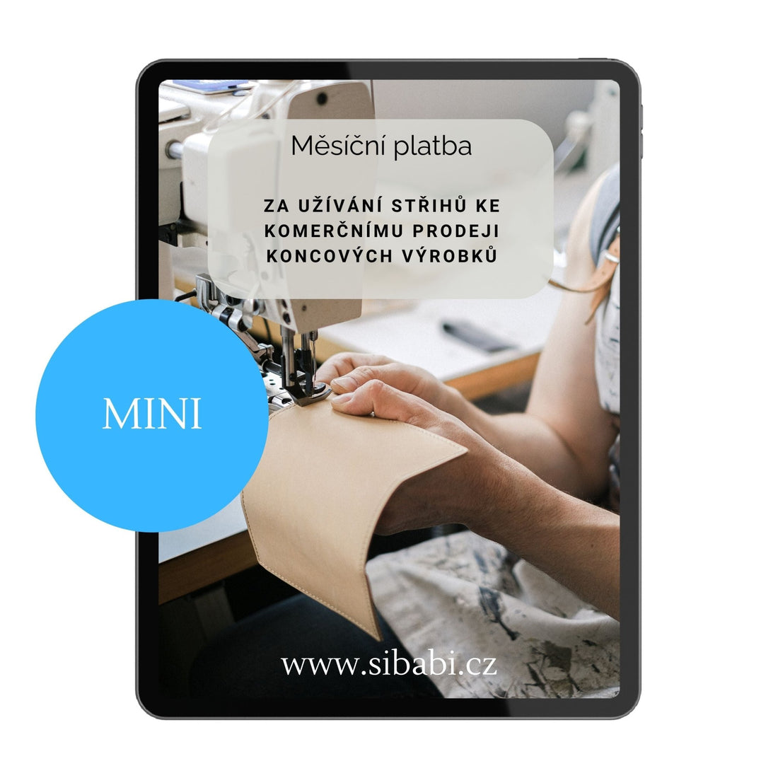 Měsíční platba za využívání střihů / MINI - Šibabi.cz