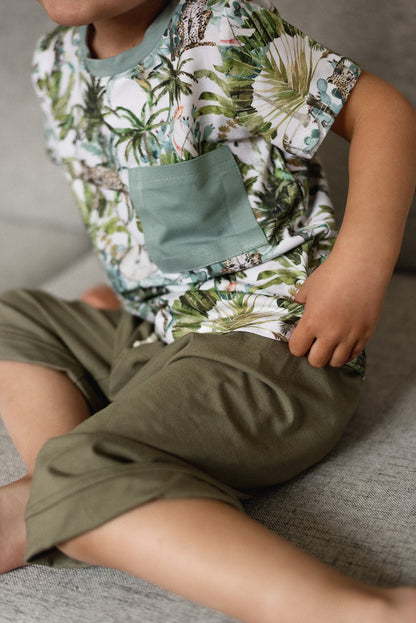 Střih na dětské bermudy "Sun"- 62 - 128 - Šibabi.cz