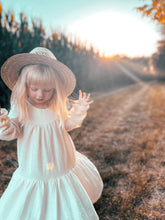 Střih na dětské mušelínové šaty "Romance" - 80 - 134 - Šibabi.cz