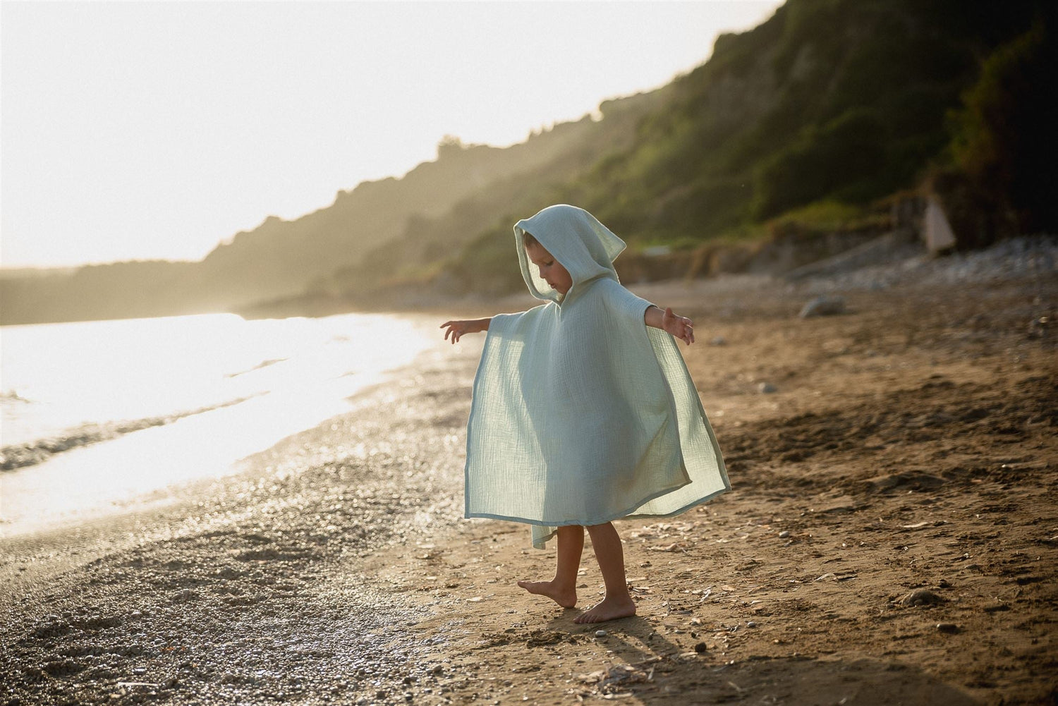 Střih na dětské pončo k vodě "Maro" - Šibabi.cz
