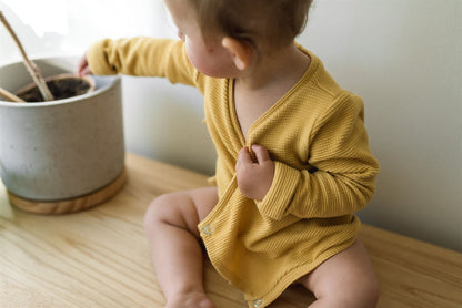 Střih na dětské zavinovací body "Wrap" - 50 - 98 - Šibabi.cz