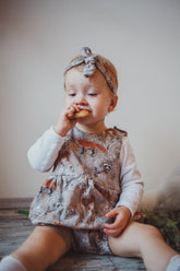 Střih na dětskou čelenku Megg - pouze 1 díl a 1 šev